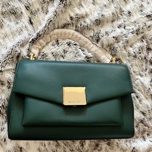 Michael Kors Lita Emerald Green purse
